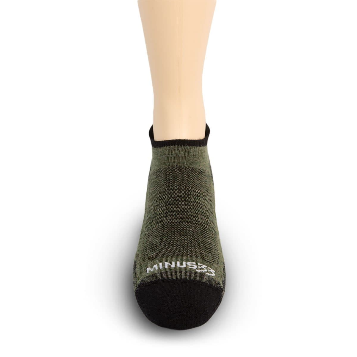 Minus33 Full Cushion - No Show Tab Wool Socks Mountain Heritage