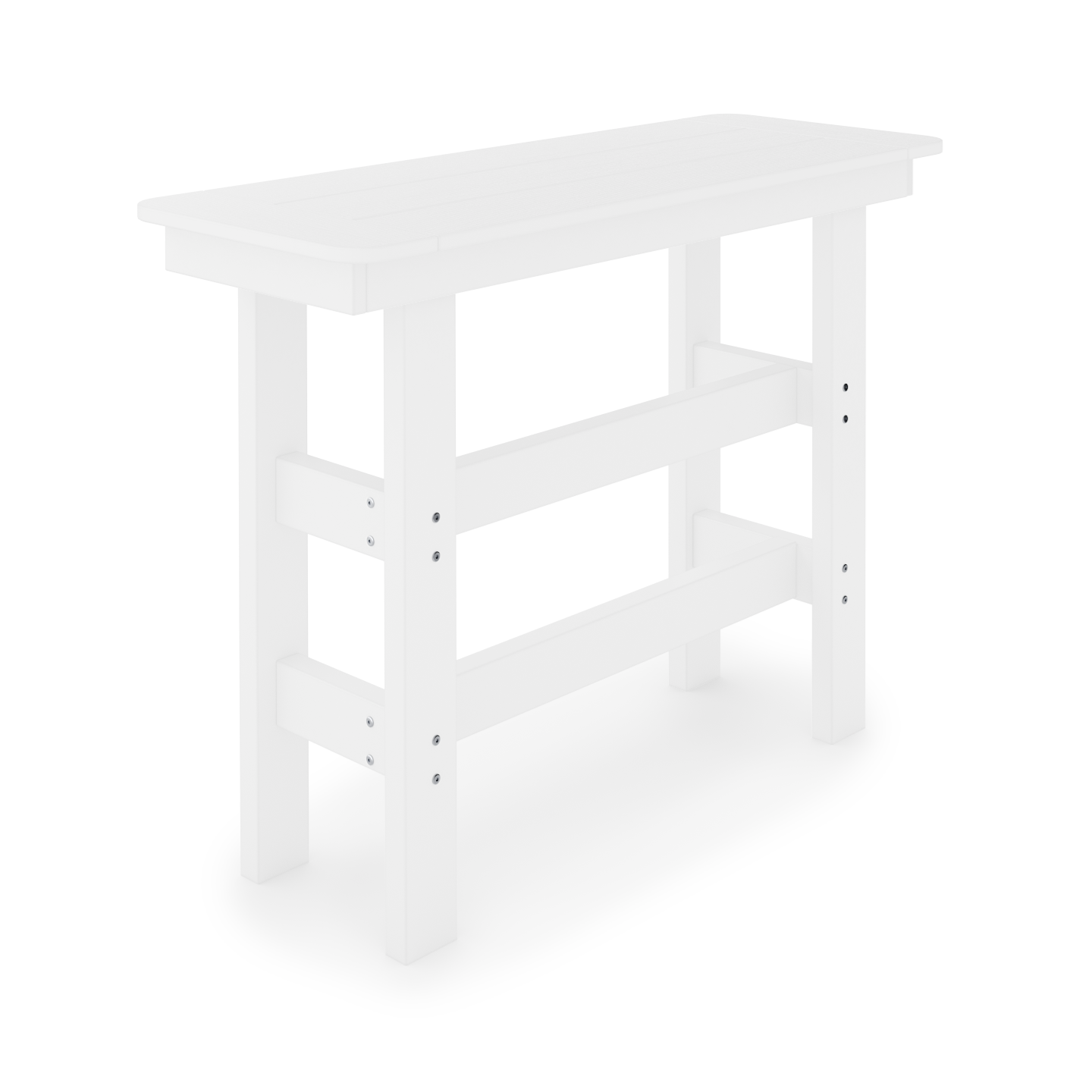 SoPoly 48 Rail Hugger Counter Table