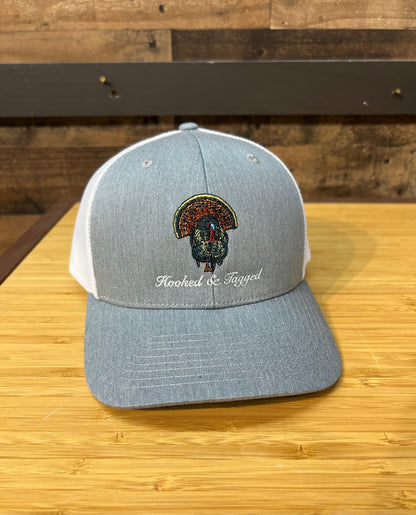 Hooked & Tagged  - Full Strut Embroidered Hat