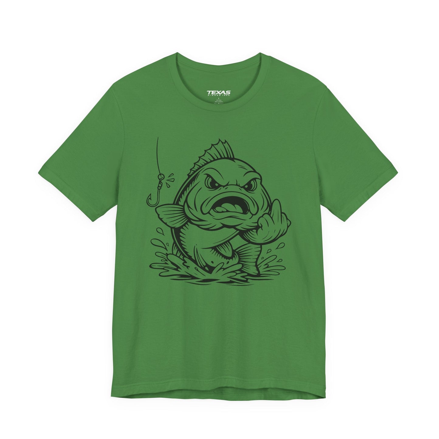 Texas Rigged Tees Flipping the Fin — Unisex Cotton Tee