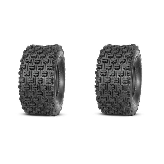 Lionparts Powersports (Pair) 2 Quadboss Sport ATV Rear Tires 22X11X9 22X11-9 4 PLY QBT739