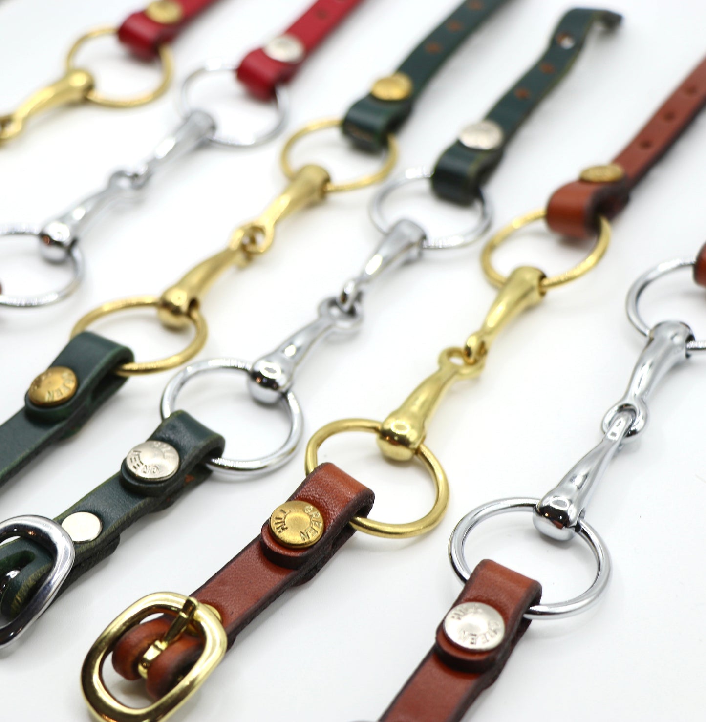 Remarkable Leather Goods GHC Snaffle Bit Bracelet