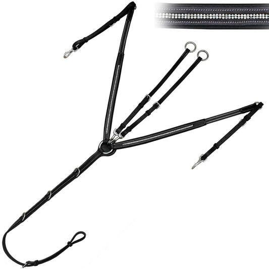 Bridles & Reins ExionPro Bling Breastplate