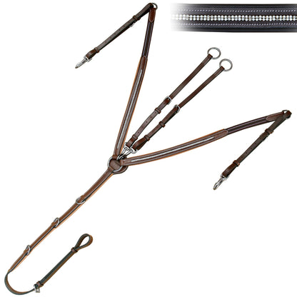 Bridles & Reins ExionPro Bling Breastplate
