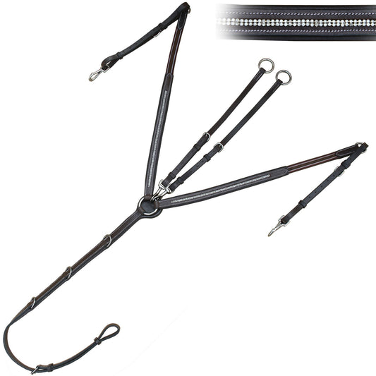 Bridles & Reins ExionPro Bling Breastplate