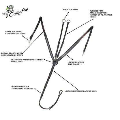 Bridles & Reins ExionPro Bling Breastplate