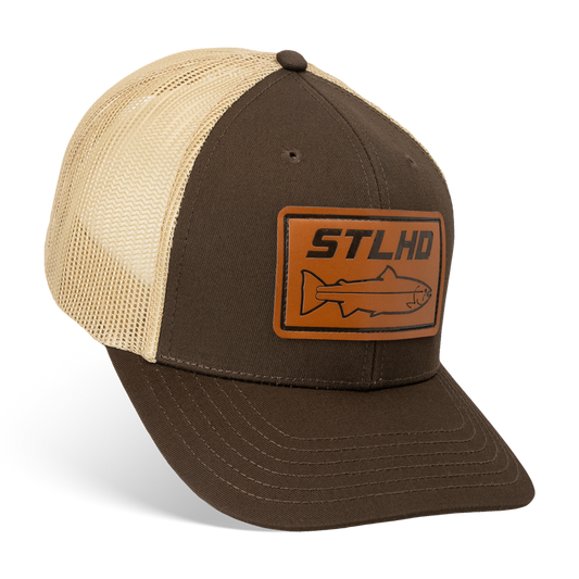 STLHD Steelhide Brown/Khaki Snapback Hat