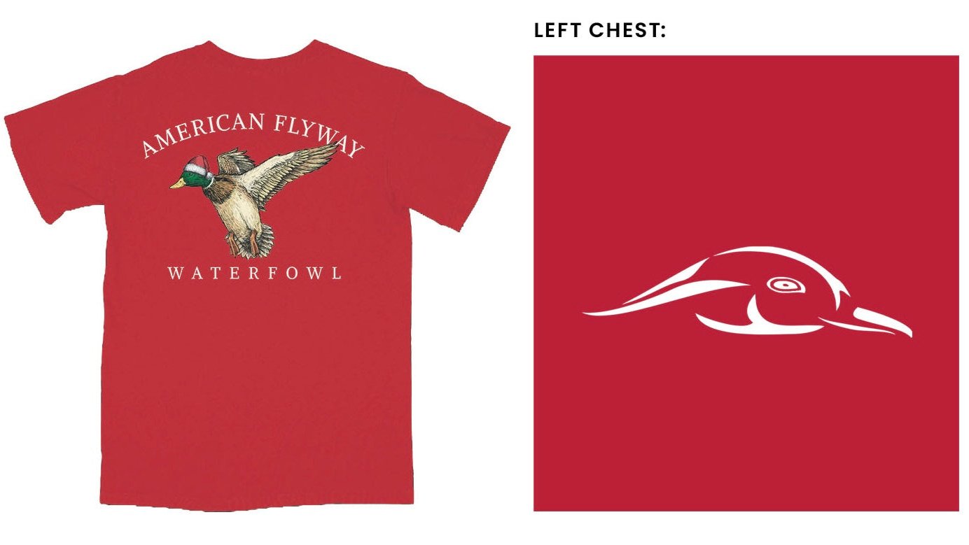AF Waterfowl - The Santa Duck Tee