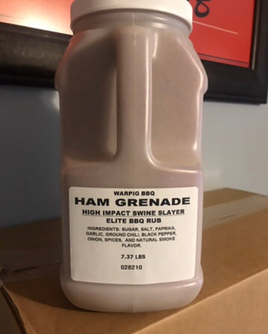 WarPig BBQ Ham Grenade Jug (7lbs)