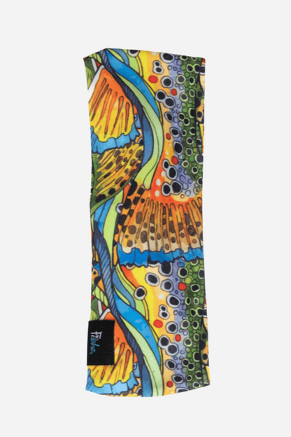 FisheWear Unbound Brown Jersey Headband