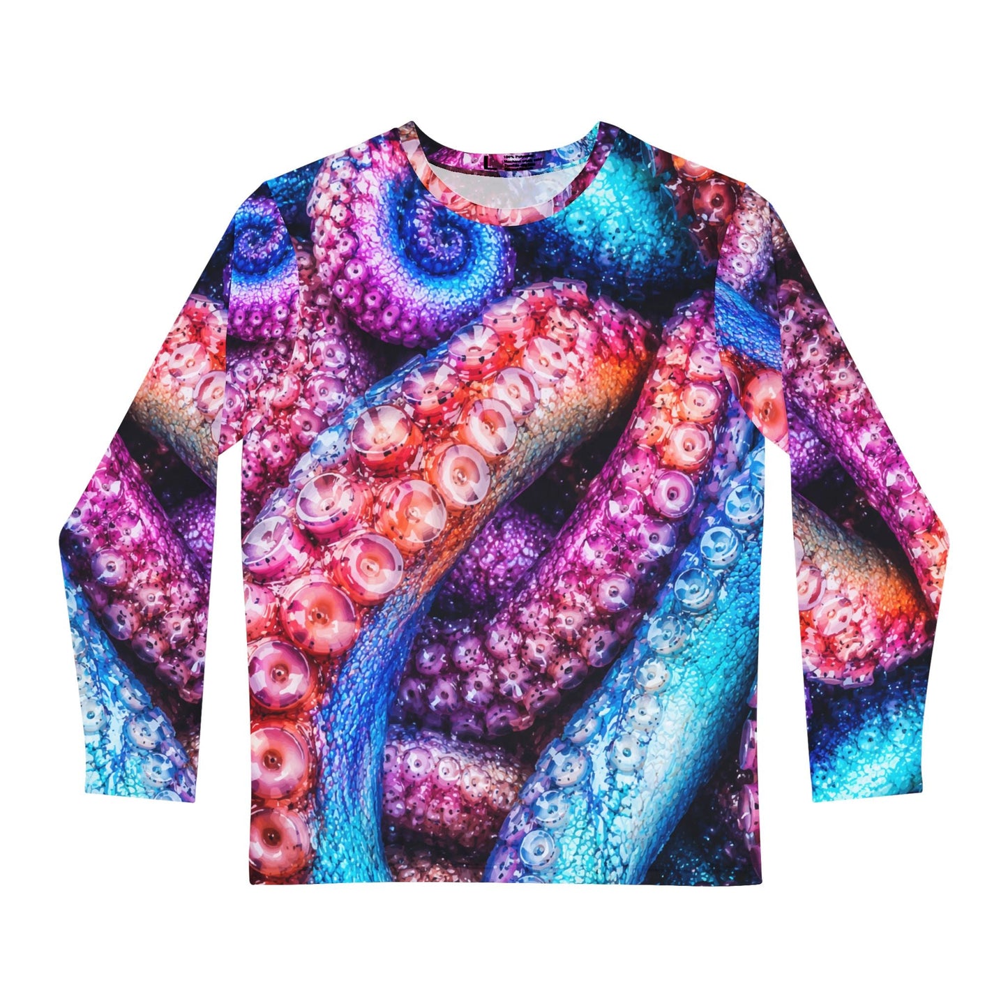 Texas Rigged Tees Colorful Octopus — Unisex Long Sleeve (SPF 50+)