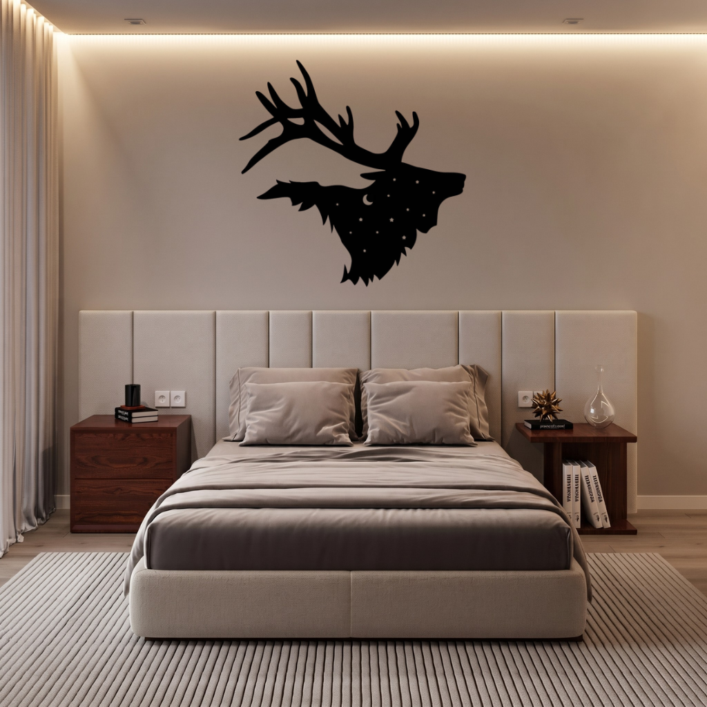 MetalPlex - Bull Elk - Metal Wall Art
