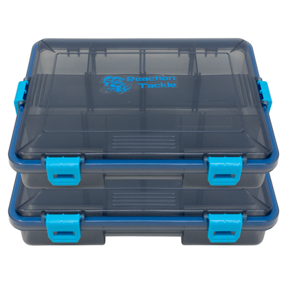 Reaction Tackle Standard Tackle Tray- Sturdy and Waterproof with 4 Reliable Clips