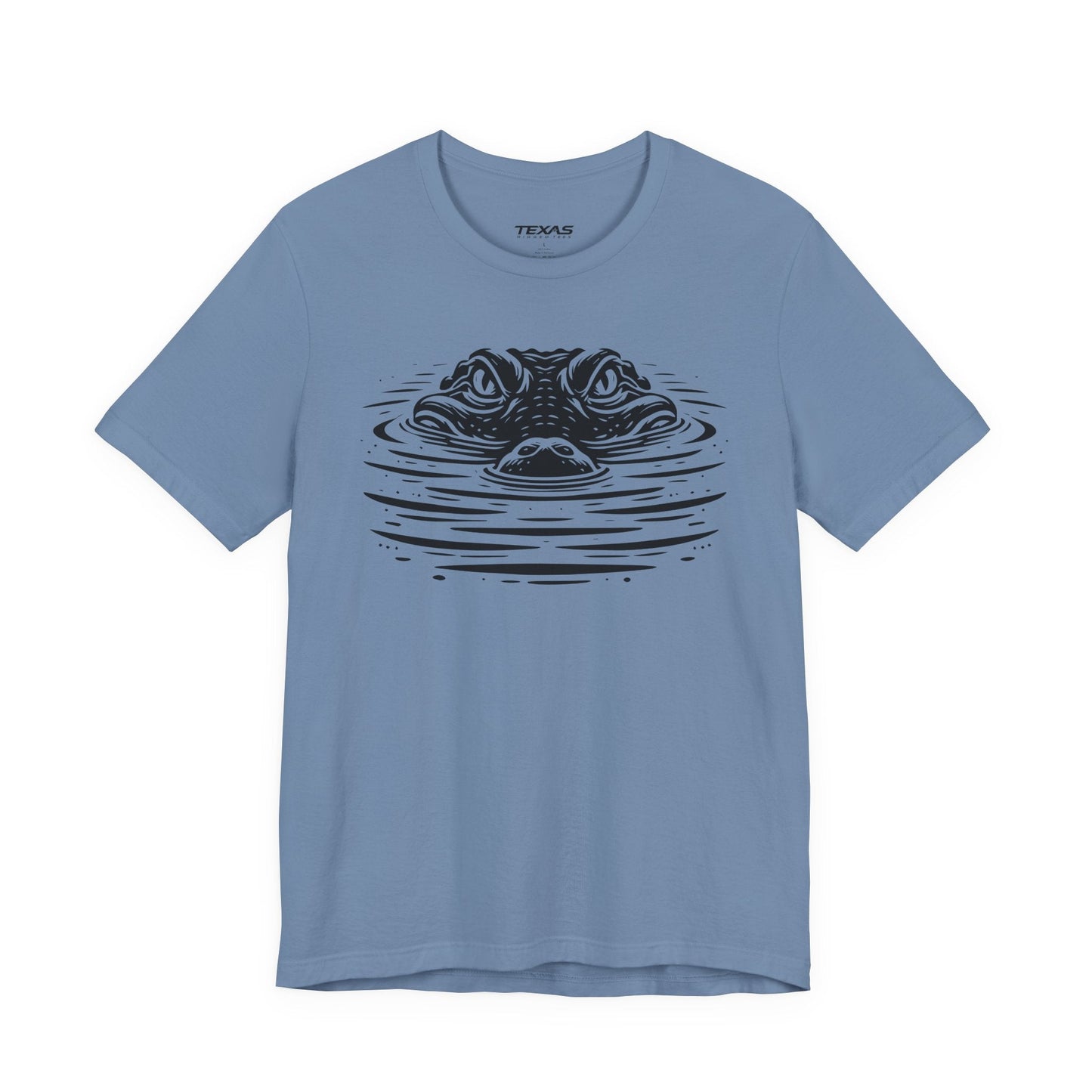 Texas Rigged Tees Alligator Eyes — Unisex Cotton Tee