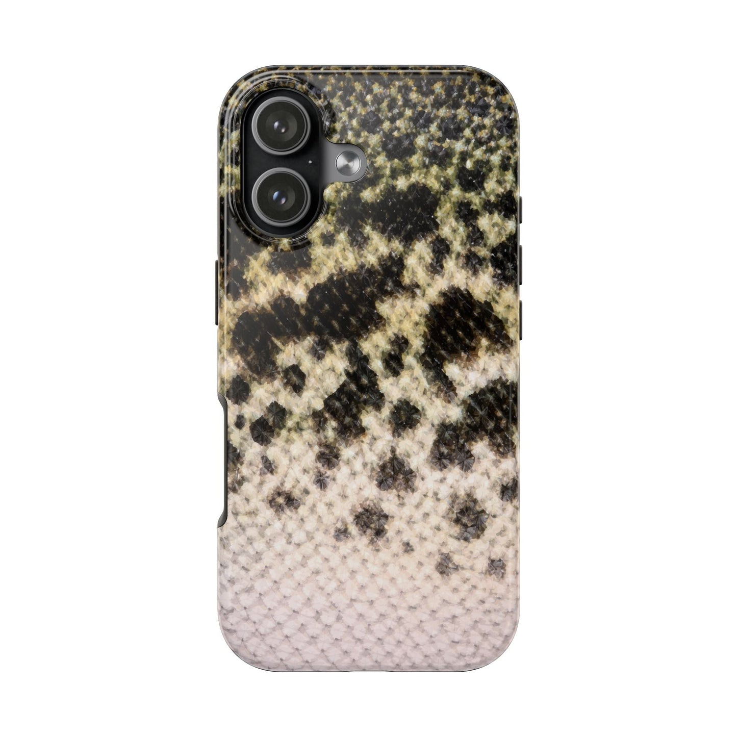 Texas Rigged Tees Black Crappie — Tough Phone Case