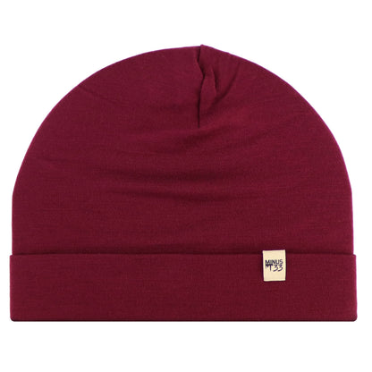 Minus33 Lightweight - Ridge Cuff Beanie 100% Merino Wool