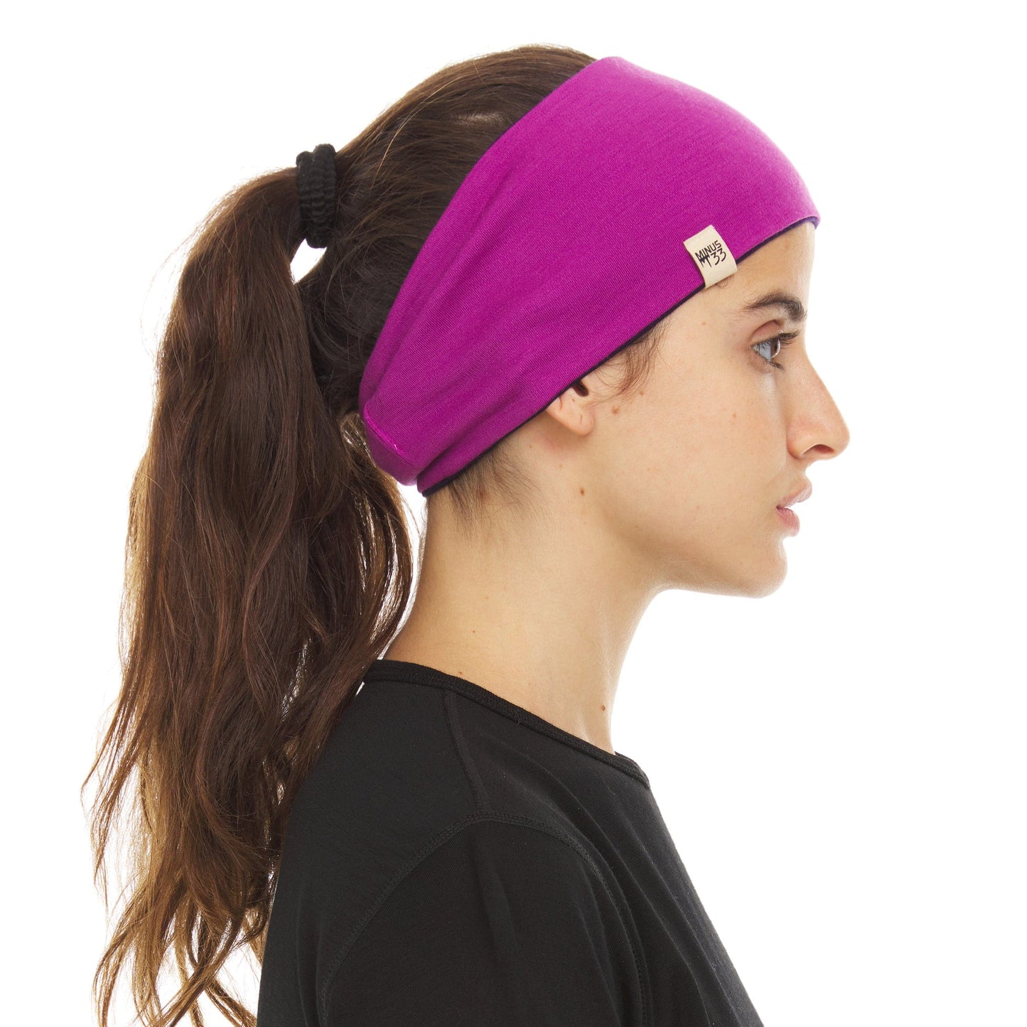 Minus33 Midweight - Reversible Headband 100% Merino Wool