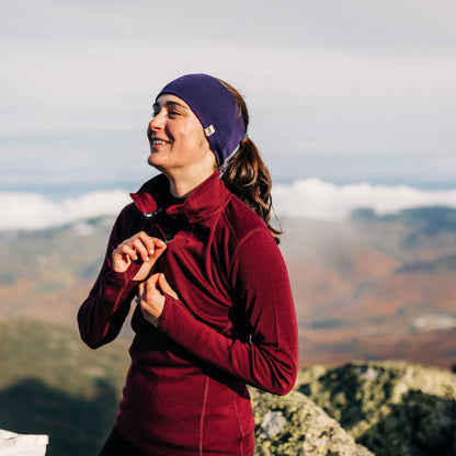 Minus33 Midweight - Reversible Headband 100% Merino Wool