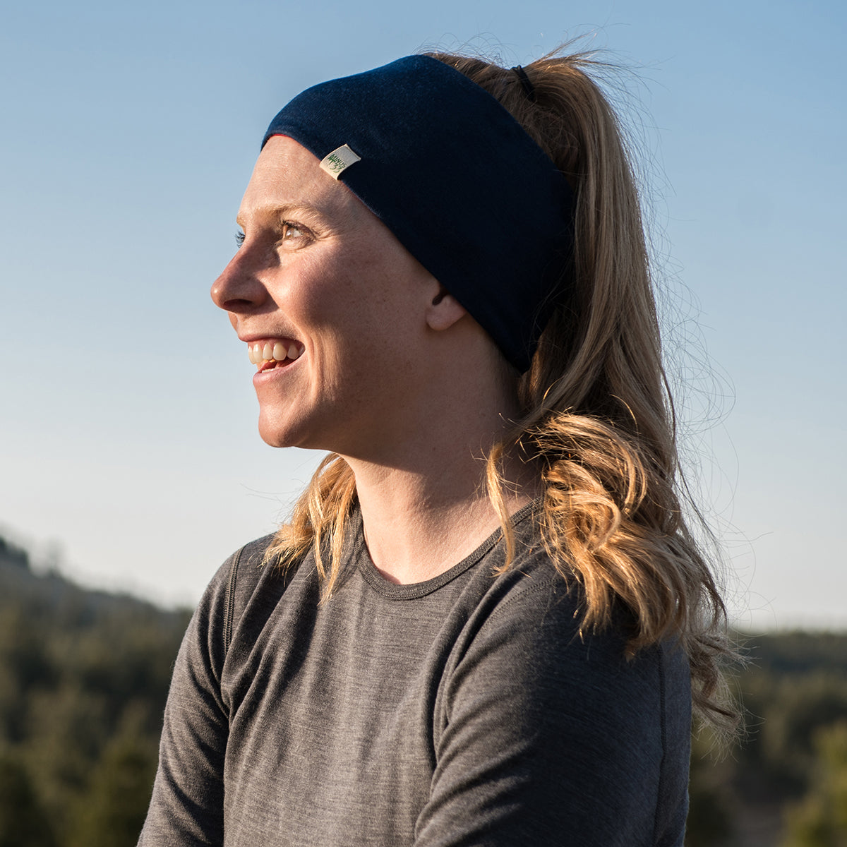 Minus33 Midweight - Reversible Headband 100% Merino Wool