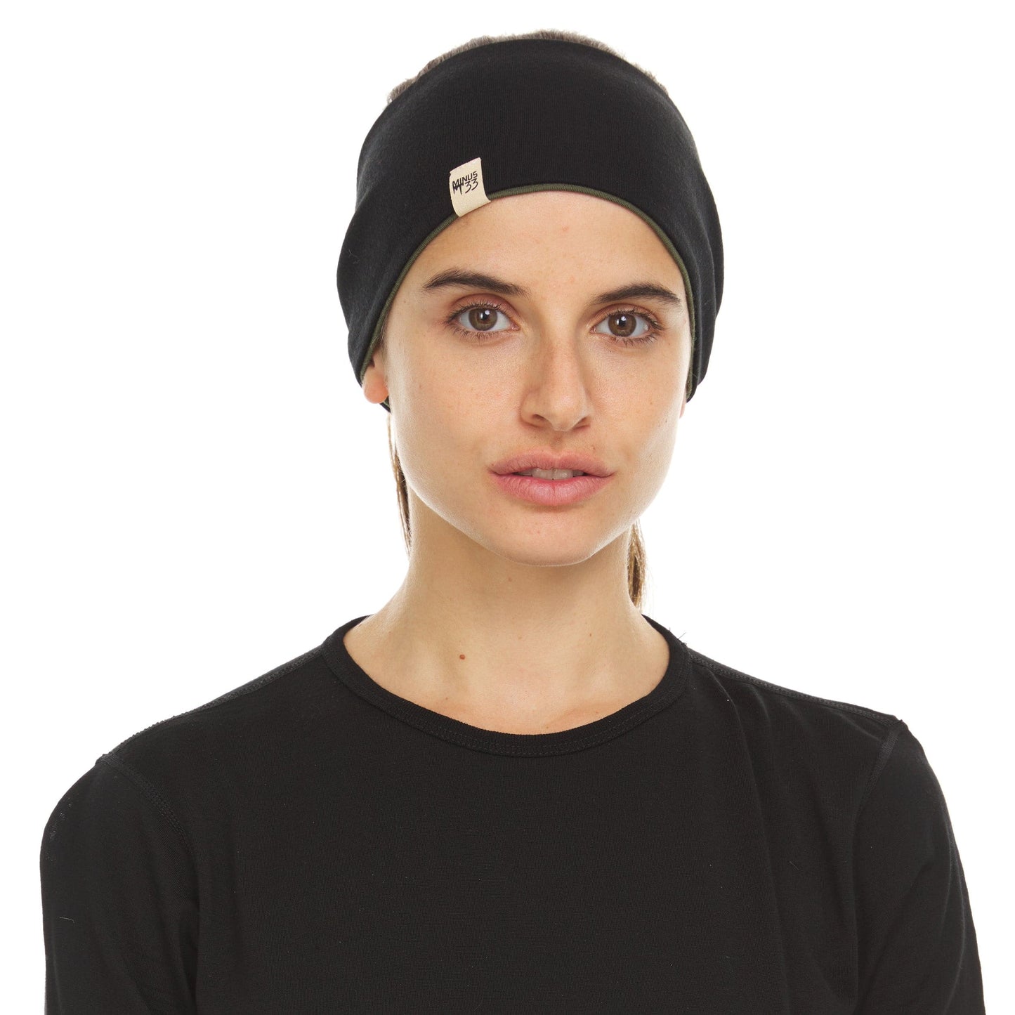 Minus33 Midweight - Reversible Headband 100% Merino Wool