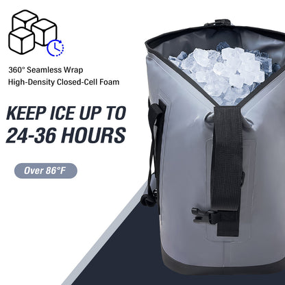Buffalo Gear 37QT Fish Cooler Bag With Seamless Insulation