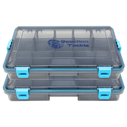 Reaction Tackle Standard Tackle Tray- Sturdy and Waterproof with 4 Reliable Clips