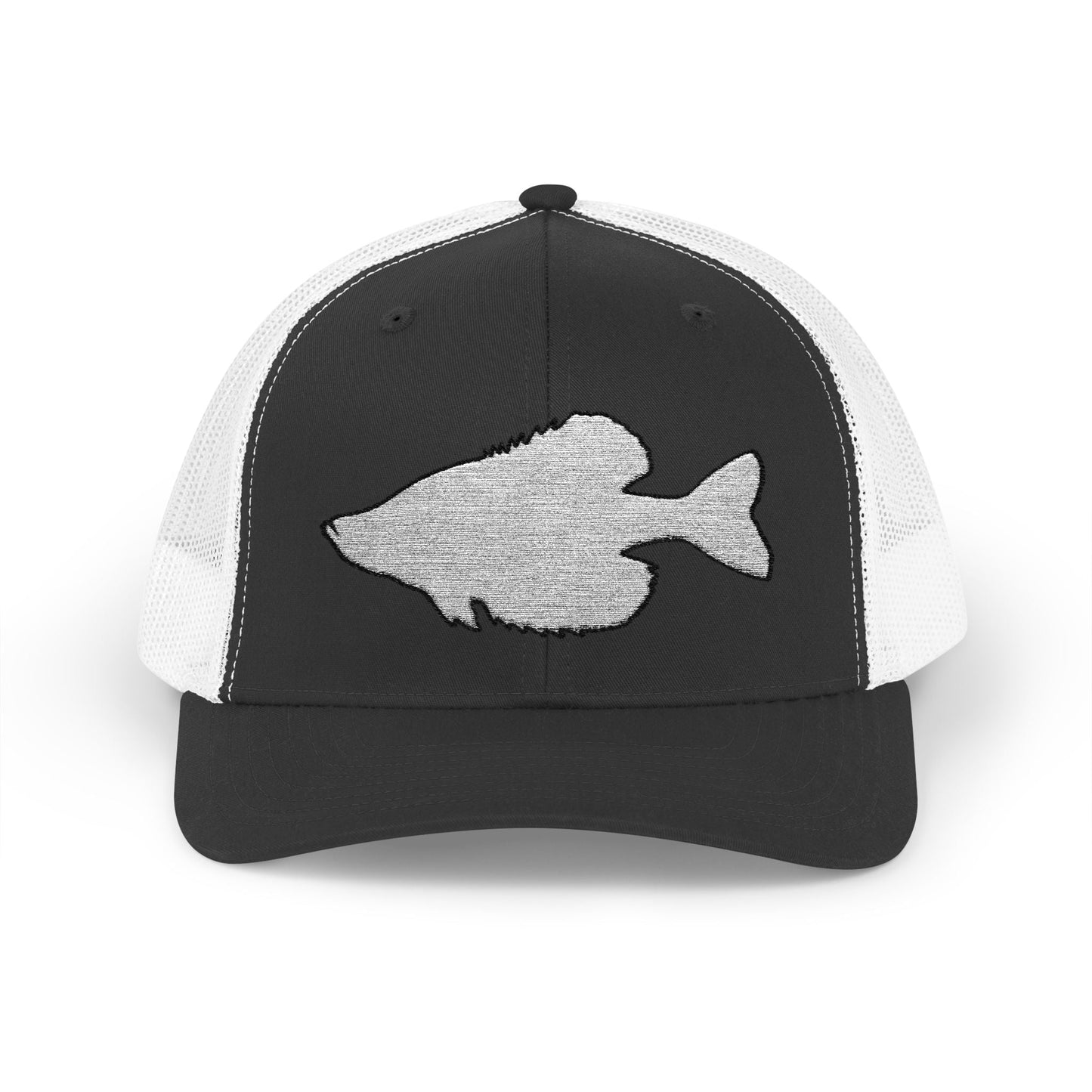 Texas Rigged Tees Crappie Silhouette — Embroidered Baseball Cap