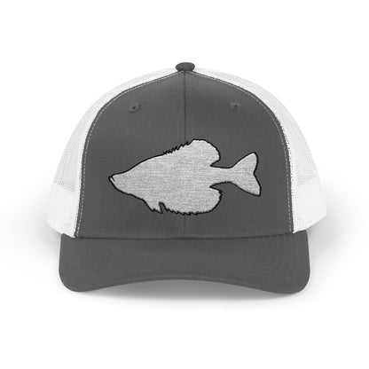 Texas Rigged Tees Crappie Silhouette — Embroidered Baseball Cap