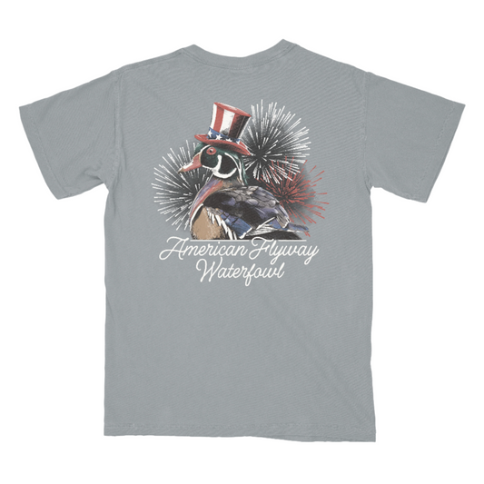 American Flyway Waterfowl Uncle Woodrow Tee