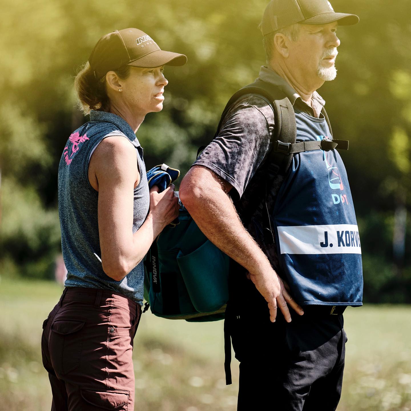 Gotta Go Gotta Throw Revolution Carolina Team V3 Disc Golf Bag - Mountain Mist