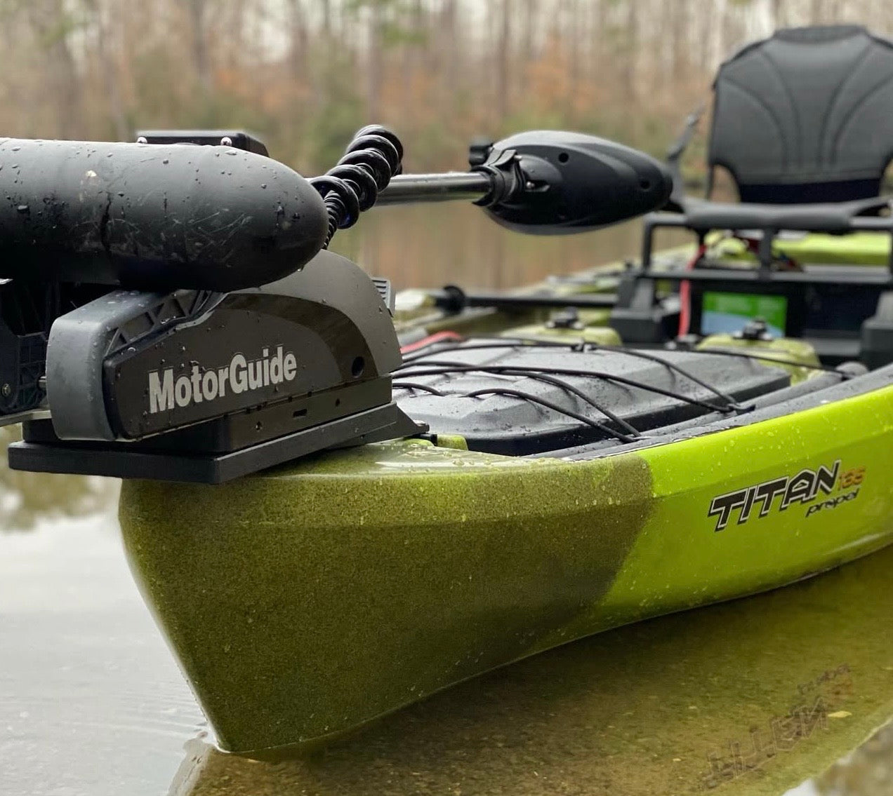 One Objective Bow Mount Trolling Motor Plates