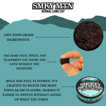 Smokey Mountain  Spearmint Long Cut