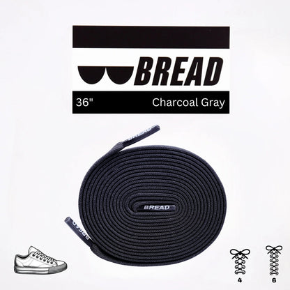 Lace Bread Charcoal Grey