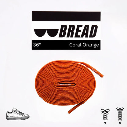 Lace Bread  Coral Orange