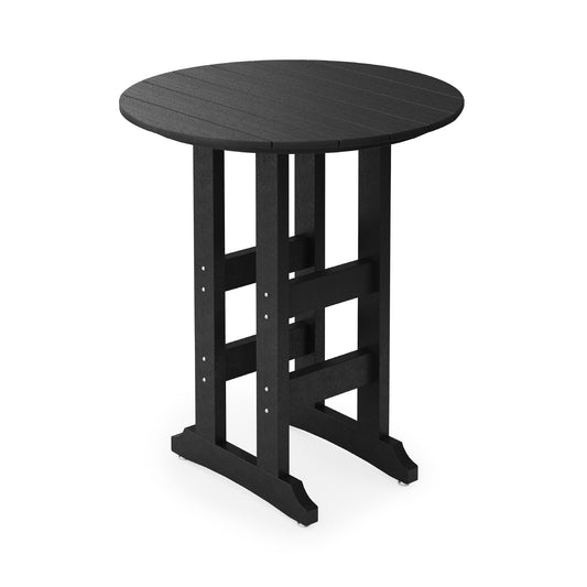 SoPoly 36" Round Bar Table