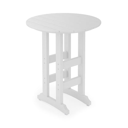 SoPoly 36" Round Bar Table