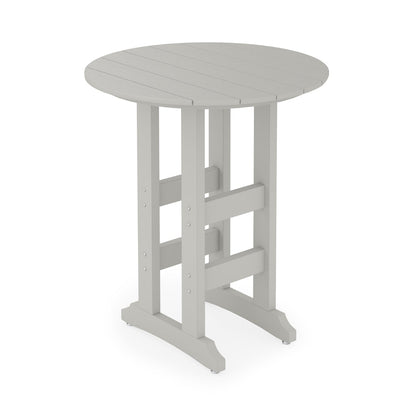 SoPoly 36" Round Bar Table