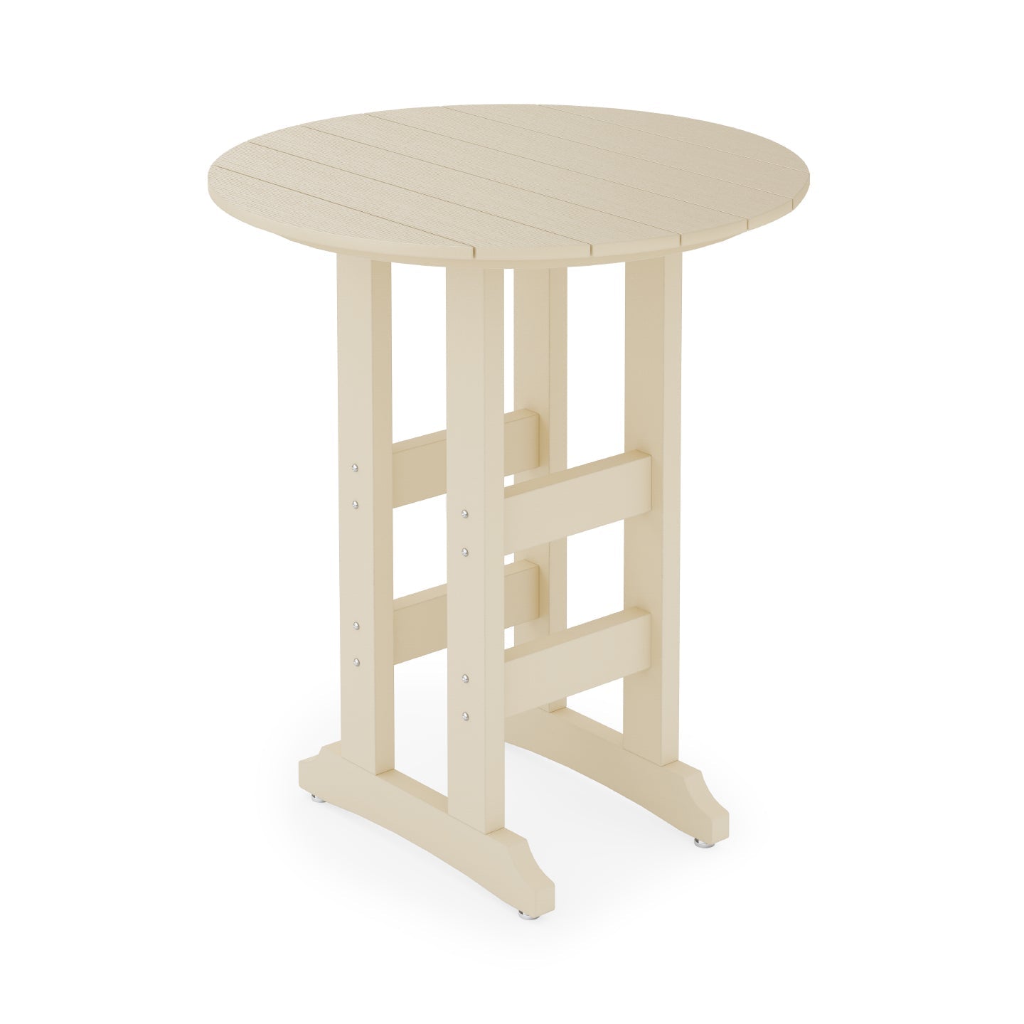 SoPoly 36" Round Bar Table
