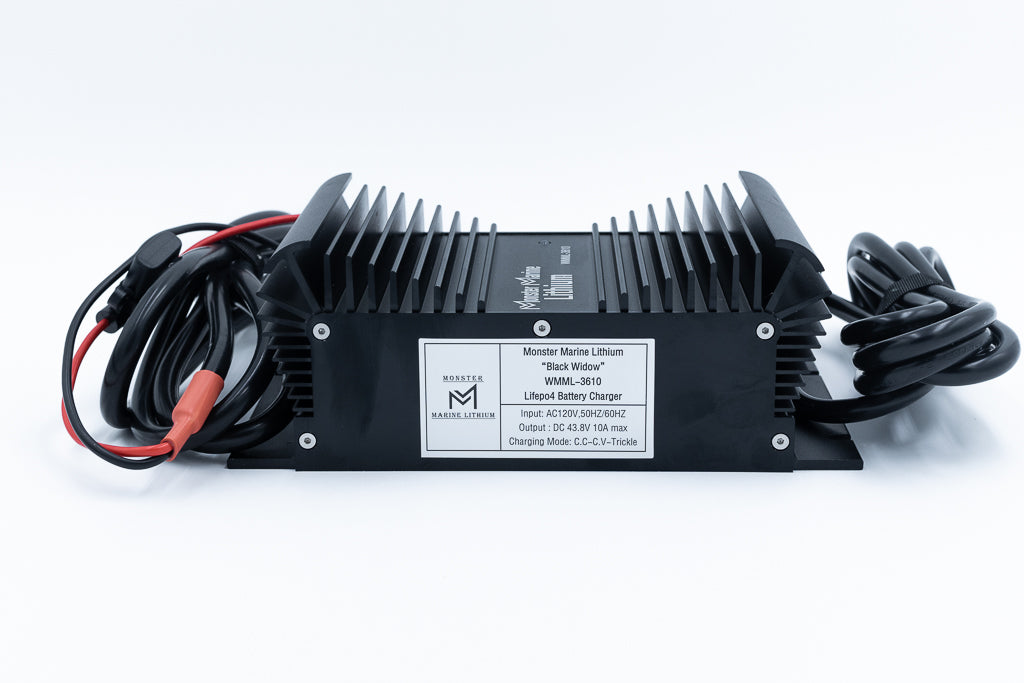 Monster Marine Lithium 36v 10A Waterproof Lithium Battery Charger
