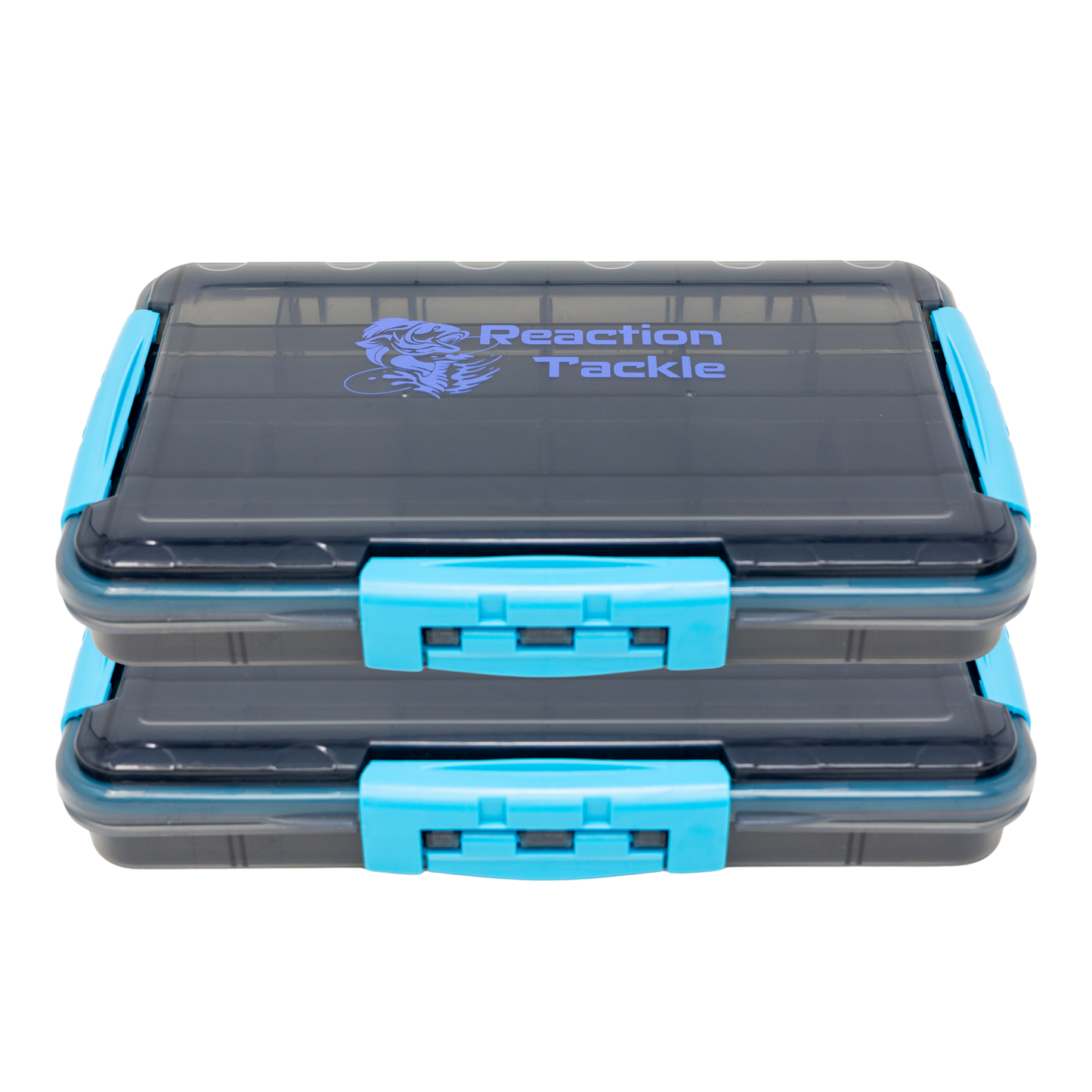 Reaction Tackle Premium Tackle Tray- High Performance and Waterproof with 3 Resilient Clips
