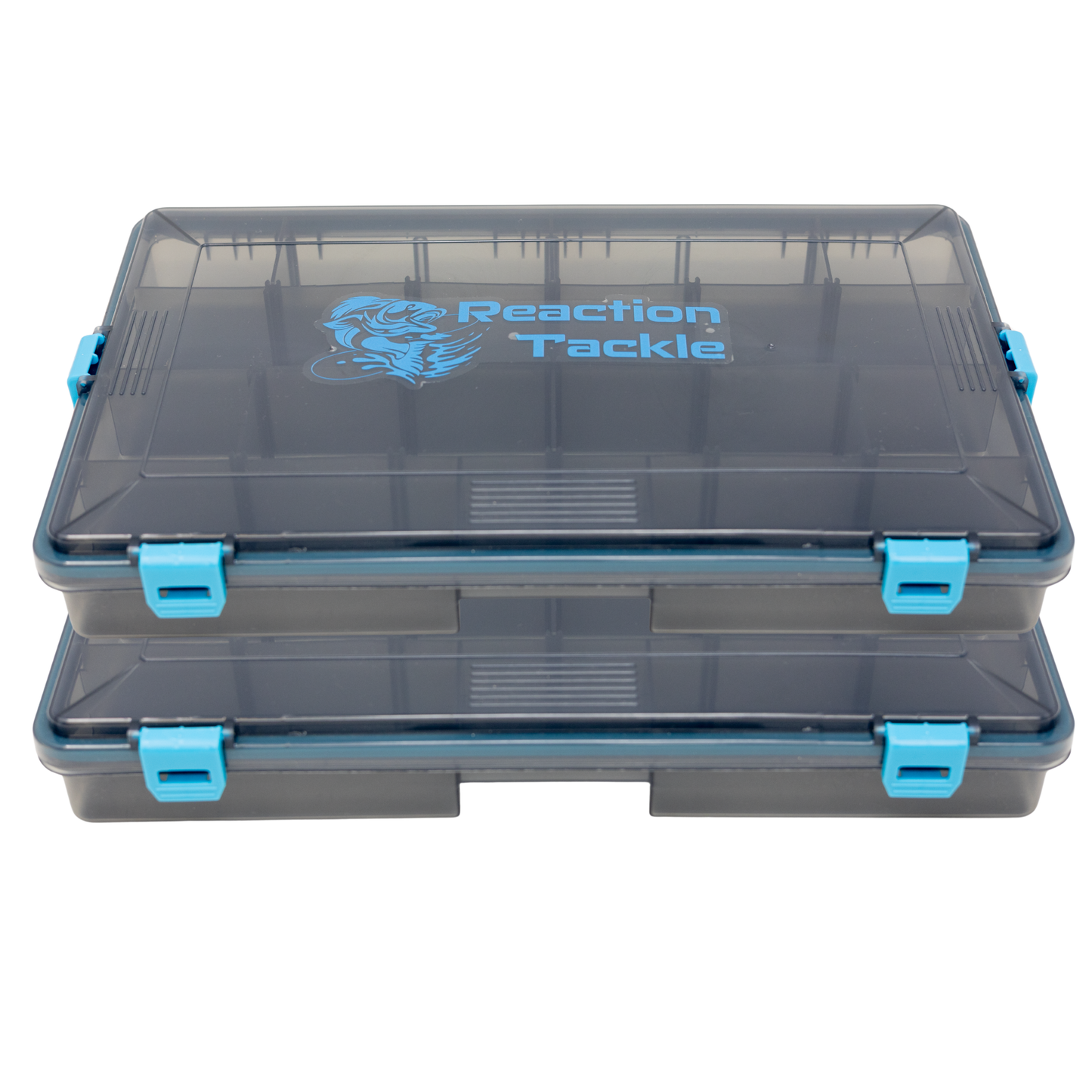 Reaction Tackle Standard Tackle Tray- Sturdy and Waterproof with 4 Reliable Clips