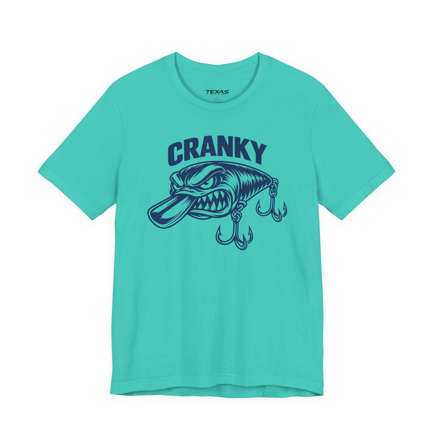Texas Rigged Tees Cranky — Unisex Cotton Tee