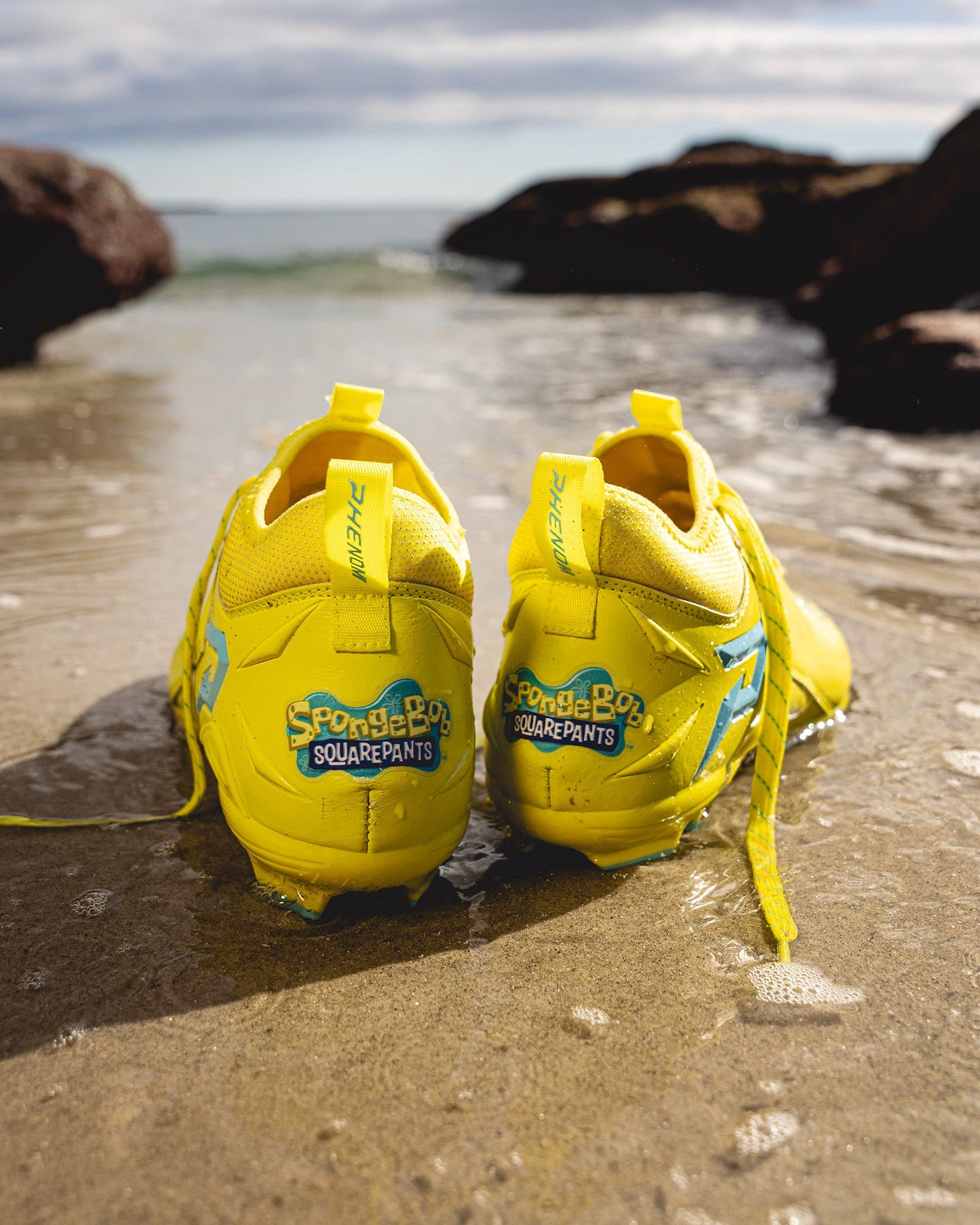 Phenom Elite SpongeBob Football Cleats - Quantum Speed 2.0 by Phenom Elite