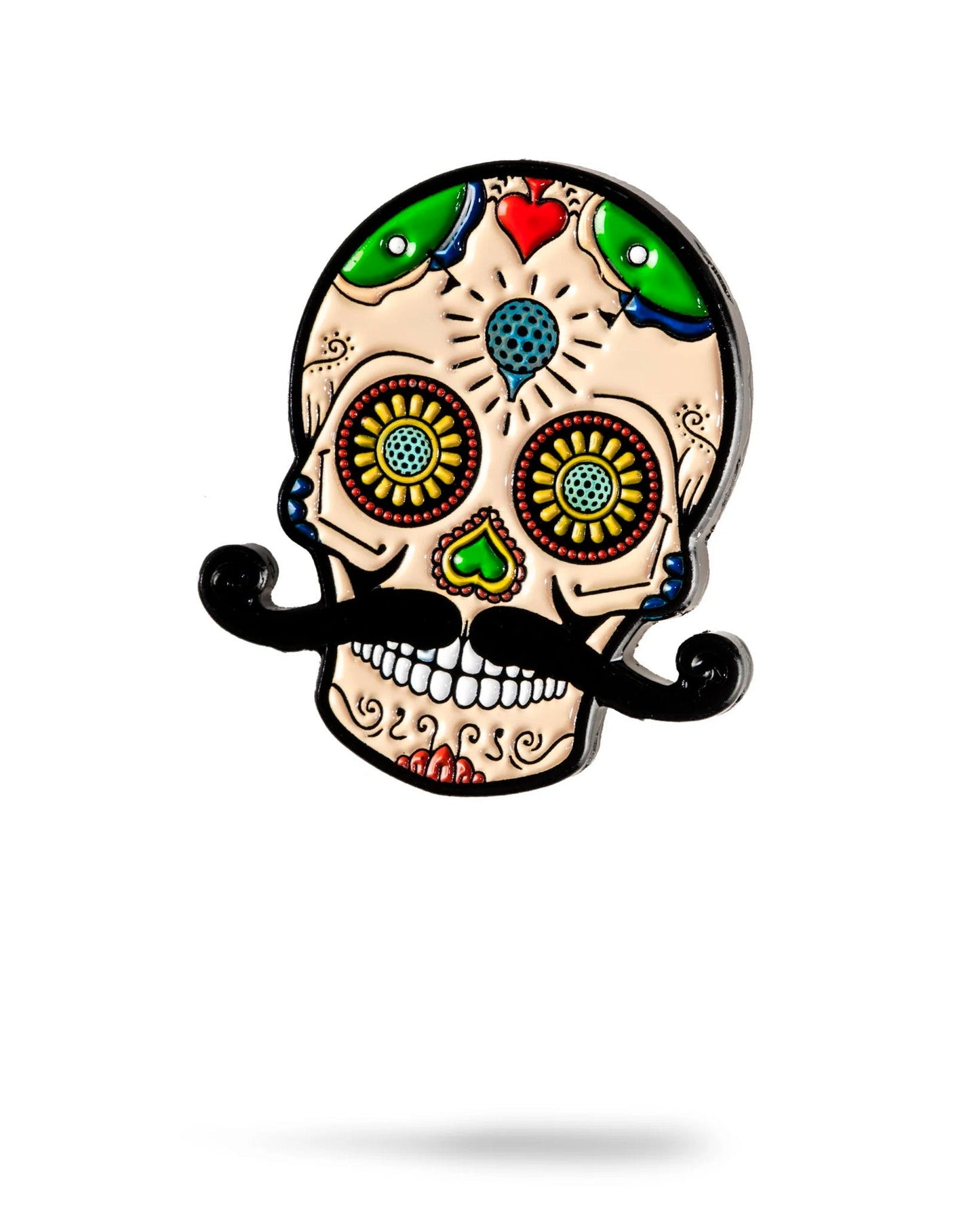 Pins and Aces Sugar Skull Ball Marker