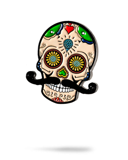 Pins and Aces Sugar Skull Ball Marker