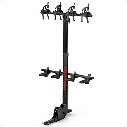 Yakima HangOver 4 Adjustable Vertical Steel Mountain Bike Hitch Rack for 4 Bikes