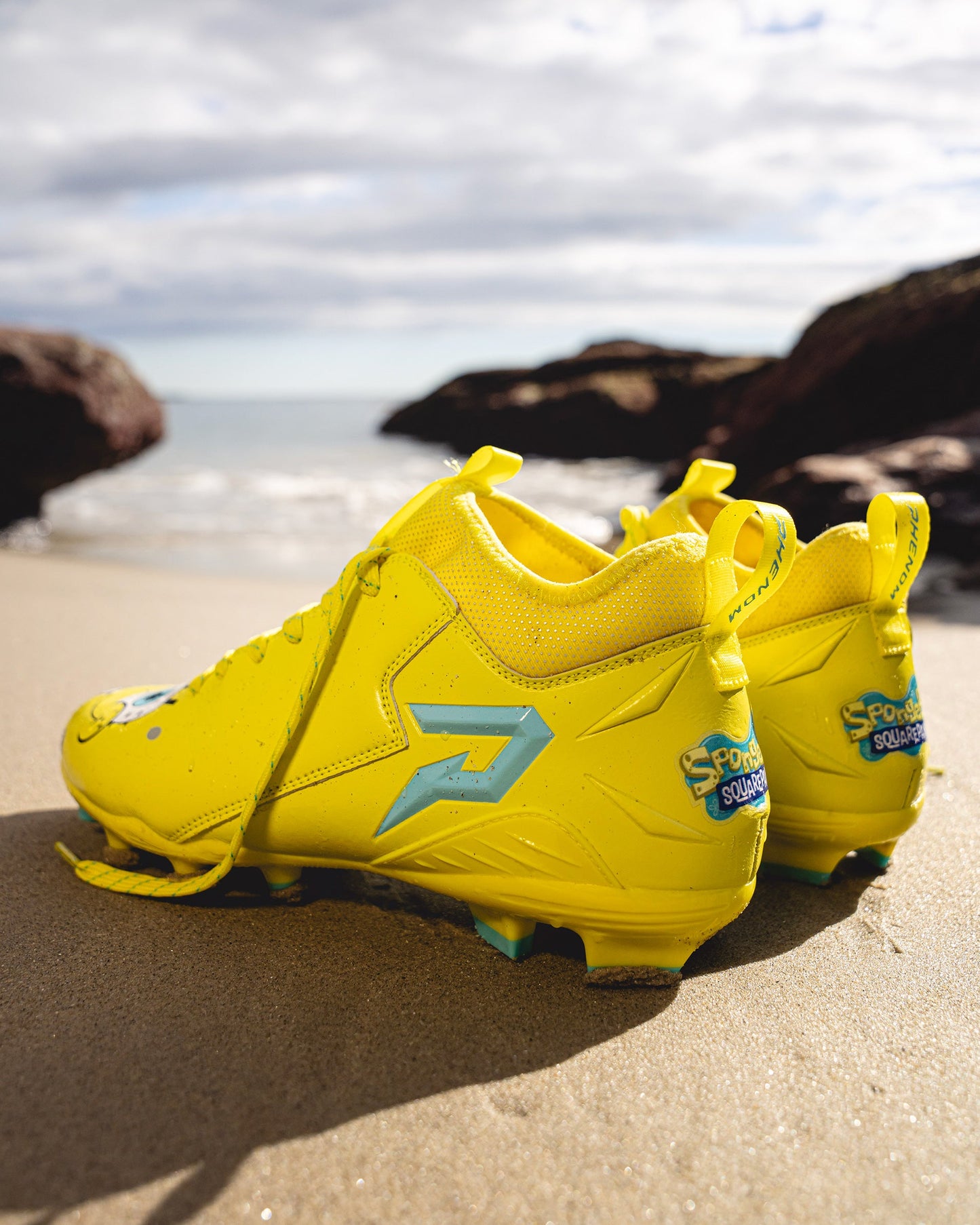 Phenom Elite SpongeBob Football Cleats - Quantum Speed 2.0 by Phenom Elite