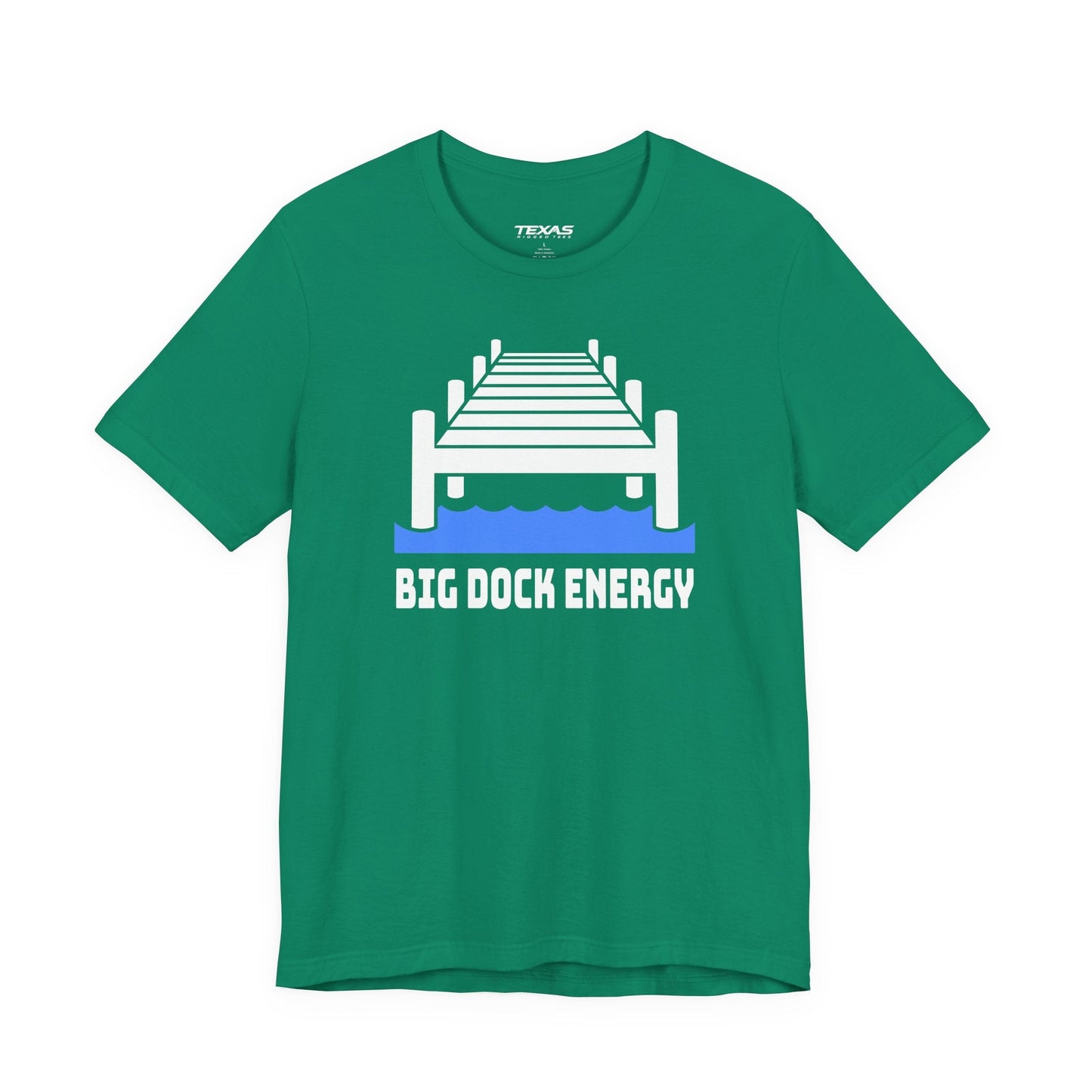 Texas Rigged Tees Big Dock Energy — Unisex Cotton Tee