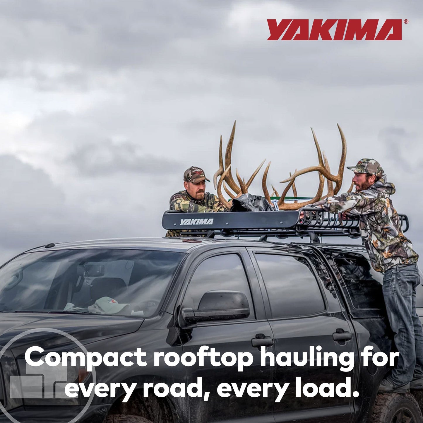 YAKIMA LoadWarrior 18" Extension for LoadWarrior Rooftop Cargo Basket, Black