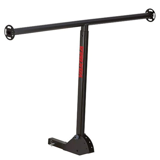 Yakima LongArm Aluminum Hitch Mounted Adjustable Truck Bed Extender Rack, Black